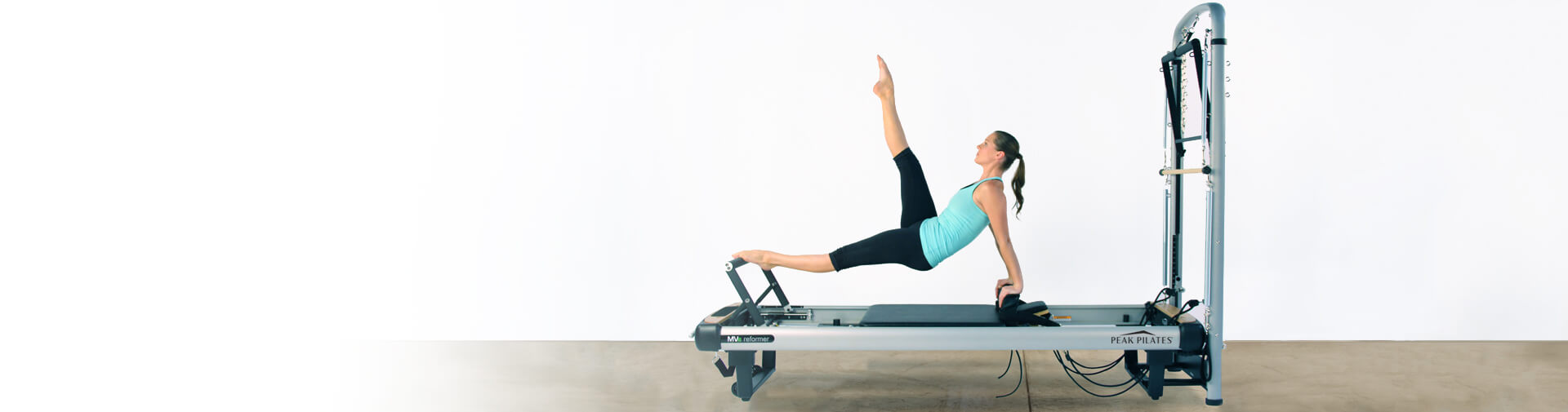 Shop the Peak Pilates MVe® Reformer and Long/Short Box - Treadmill